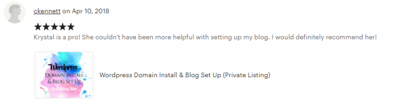 Customer Testimonial